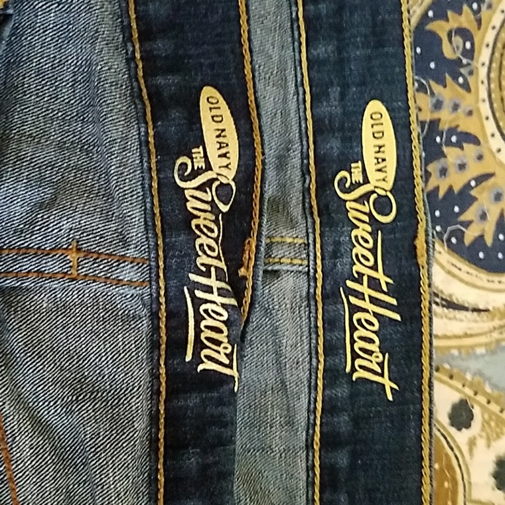 Old Navy Sweetheart straight leg jeans